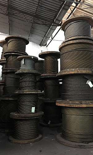 Cabo de aço e acessórios Cabo de aço e acessórios