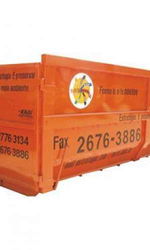 Caçamba roll on preço Caçamba roll on preço