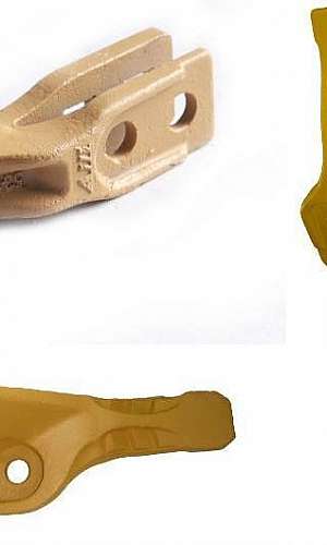 Dentes para concha de mini carregadeira Dentes para concha de mini carregadeira