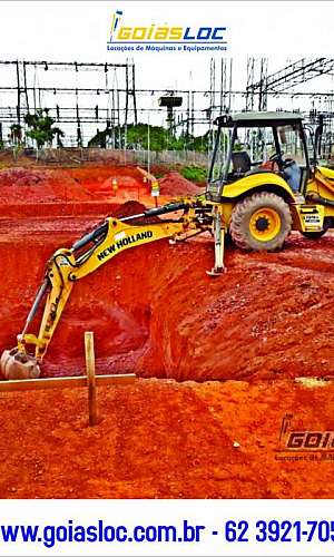 Locação de retroescavadeira Locação de retroescavadeira