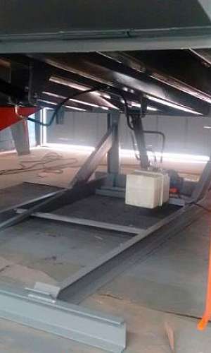 Niveladora de doca frontal articulada Niveladora de doca frontal articulada