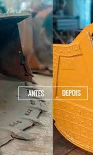 reparo pá carregadeira reparo pá carregadeira